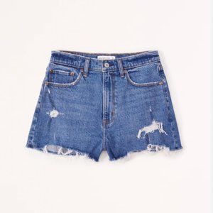 Abercrombie High Rise Mom Shorts